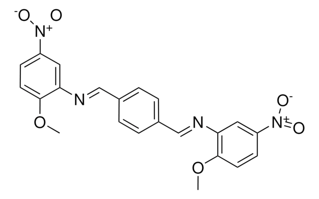 N,N'-(1,4-PHENYLENEDIMETHYLIDYNE)BIS(5-NITRO-O-ANISIDINE) AldrichCPR