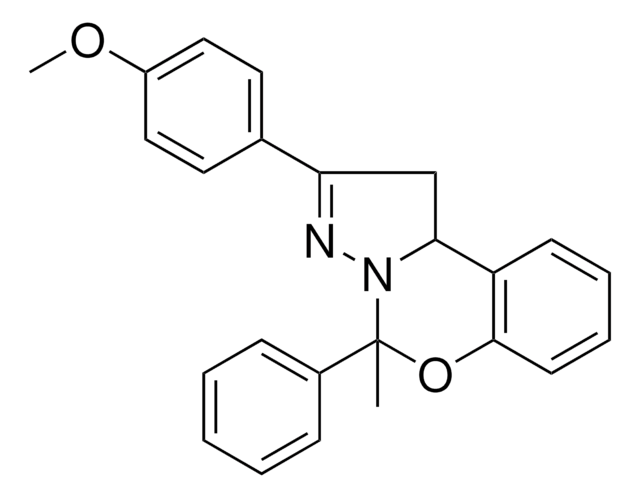 ME 4-(5-ME-5-PH-1,10B-DIHYDROPYRAZOLO(1,5-C)(1,3)BENZOXAZIN-2-YL)PHENYL ETHER AldrichCPR