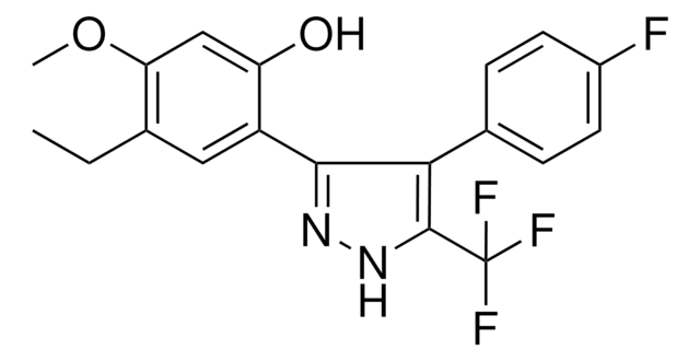 4-ET-2-(4-(4-FLUOROPHENYL)-5-(TRIFLUOROMETHYL)-1H-PYRAZOL-3-YL)-5-METHOXYPHENOL AldrichCPR