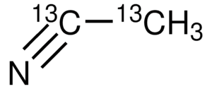 Acetonitrile-13C2 99 atom % 13C, 99% (CP), contains copper as stabilizer