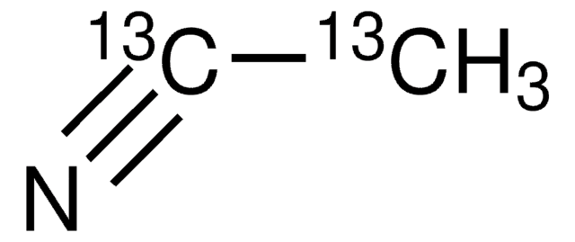 Acetonitrile-13C2 99 atom % 13C, 99% (CP), contains copper as stabilizer