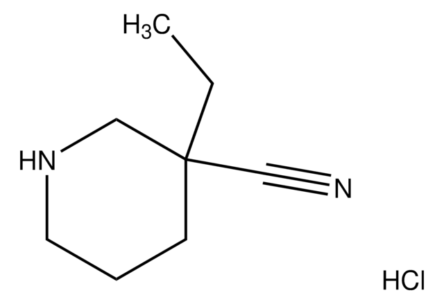 3-Ethyl-3-piperidinecarbonitrile hydrochloride AldrichCPR