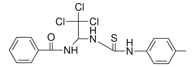 N-(2,2,2-TRICHLORO-1-(3-P-TOLYL-THIOUREIDO)-ETHYL)-BENZAMIDE AldrichCPR
