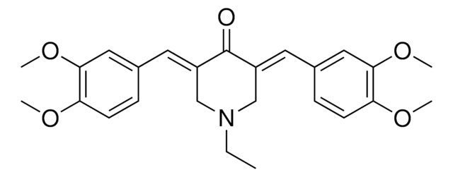3,5-BIS(3,4-DIMETHOXYBENZYLIDENE)-1-ETHYL-4-PIPERIDINONE AldrichCPR