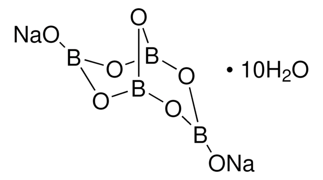 Sodium tetraborate decahydrate puriss. p.a., ACS reagent, reag. ISO, buffer substance, &#8805;99.5%