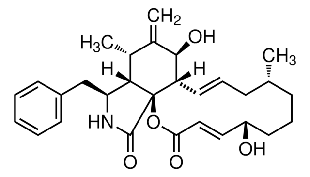 Cytochalasin B from Drechslera dematioidea &#8805;98% (HPLC), powder