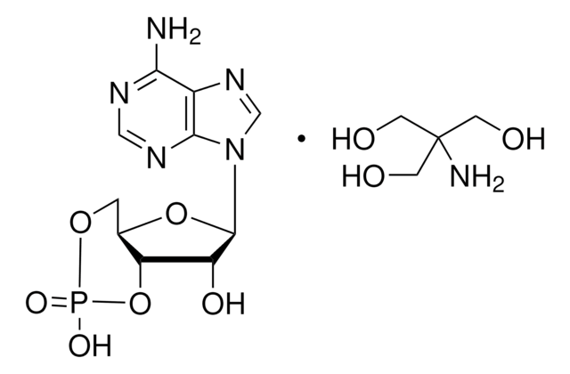 Adenosine 3&#8242;,5&#8242;-cyclic monophosphate tris salt &#8805;97% (HPLC), powder