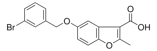 5-((3-BROMOBENZYL)OXY)-2-METHYL-1-BENZOFURAN-3-CARBOXYLIC ACID AldrichCPR