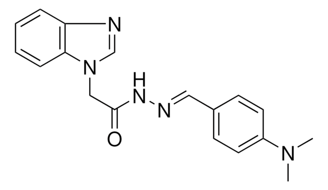 2-BENZOIMIDAZOL-1-YL-ACETIC ACID (4-DIMETHYLAMINO-BENZYLIDENE)-HYDRAZIDE AldrichCPR