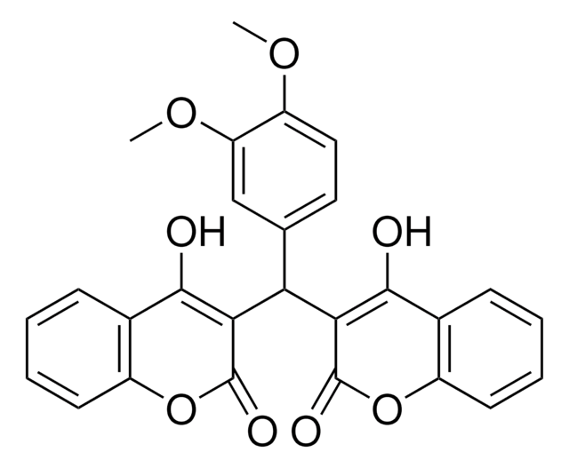 3,3'-((3,4-DIMETHOXYPHENYL)METHYLENE)BIS(4-HYDROXY-2H-CHROMEN-2-ONE) AldrichCPR