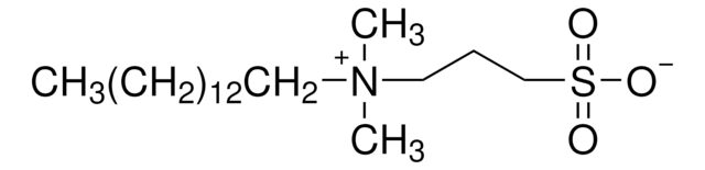 3-（ N , N -二甲基肉豆蔻铵基）丙磺酸盐 &#8805;98.0% (TLC)