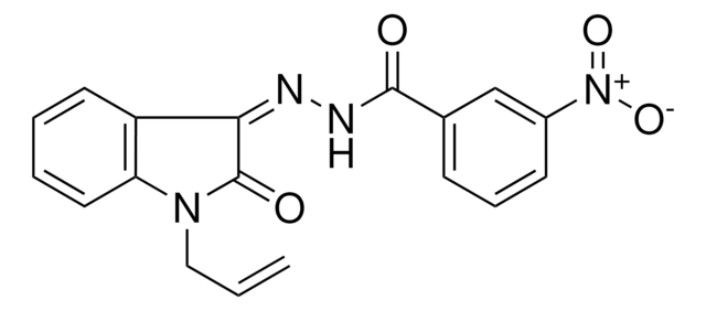 3-NITRO-BENZOIC ACID (1-ALLYL-2-OXO-1,2-DIHYDRO-INDOL-3-YLIDENE)-HYDRAZIDE AldrichCPR