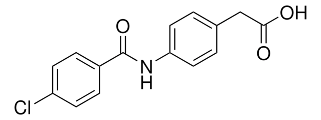 (4-((4-CHLOROBENZOYL)AMINO)PHENYL)ACETIC ACID AldrichCPR