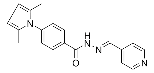 4-(2,5-DIMETHYL-1H-PYRROL-1-YL)-N'-(4-PYRIDINYLMETHYLENE)BENZOHYDRAZIDE AldrichCPR