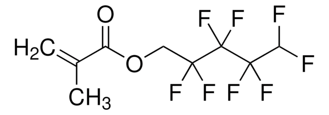 2,2,3,3,4,4,5,5-Octafluoropentyl methacrylate contains 100&#160;ppm MEHQ as inhibitor, 98%