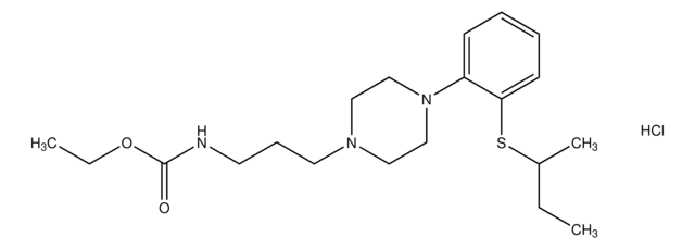 ethyl 3-{4-[2-(sec-butylsulfanyl)phenyl]-1-piperazinyl}propylcarbamate hydrochloride AldrichCPR