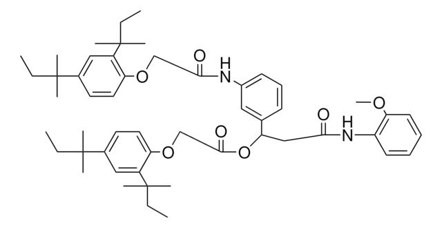 (DI-T-PENTYLPHENOXY)ACETAMIDO-PH-(MEO-ANILINO)OXOPROPYL (DI-T-PENT-PHO)ACETATE AldrichCPR