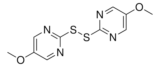 5-METHOXY-2-[(5-METHOXY-2-PYRIMIDINYL)DISULFANYL]PYRIMIDINE AldrichCPR