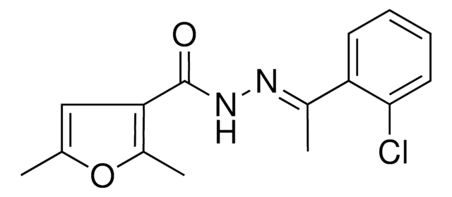 N'-(1-(2-CHLOROPHENYL)ETHYLIDENE)-2,5-DIMETHYL-3-FUROHYDRAZIDE AldrichCPR