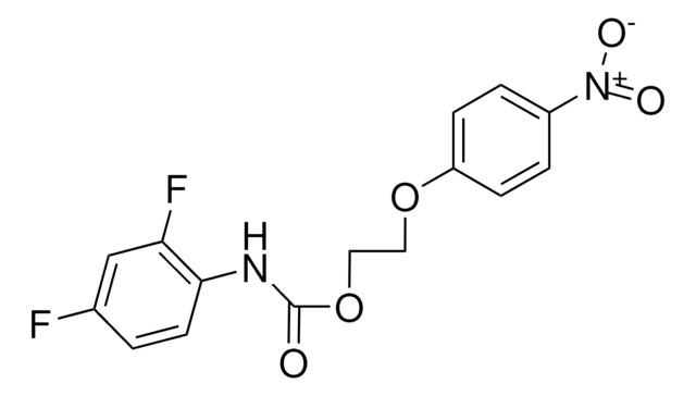 2-(4-NITROPHENOXY)ETHYL N-(2,4-DIFLUOROPHENYL)CARBAMATE AldrichCPR