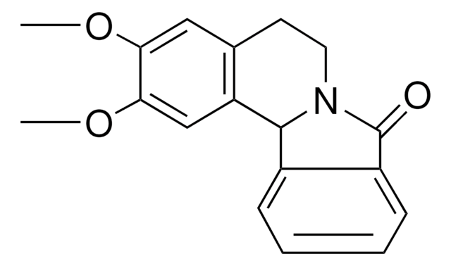 2,3-DIMETHOXY-5,6,8,12B-TETRAHYDROISOINDOLO(1,2-A)ISOQUINOLIN-8-ONE AldrichCPR