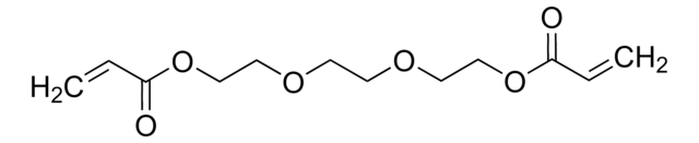 Tri(ethyleneglycol) diacrylate contains &#8804;1000&#160;ppm MEHQ as inhibitor, 97%