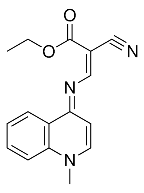 2-CYANO-3-(1-METHYL-1H-QUINOLIN-4-YLIDENEAMINO)-ACRYLIC ACID ETHYL ESTER AldrichCPR