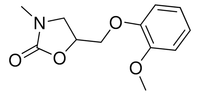 5-[(2-methoxyphenoxy)methyl]-3-methyl-1,3-oxazolidin-2-one AldrichCPR