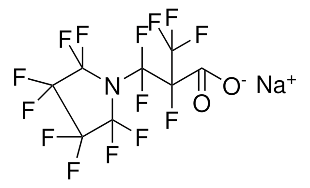 SODIUM 2-[DIFLUORO(2,2,3,3,4,4,5,5-OCTAFLUORO-1-PYRROLIDINYL)METHYL]-2,3,3,3-TETRAFLUOROPROPANOATE AldrichCPR
