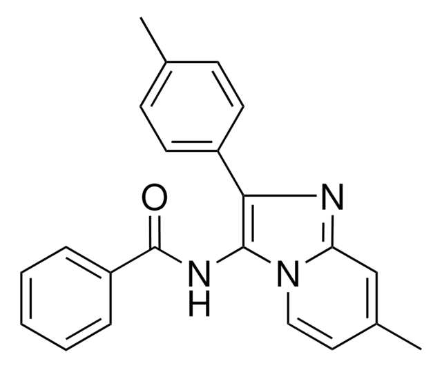 N-(7-METHYL-2-(4-METHYLPHENYL)IMIDAZO(1,2-A)PYRIDIN-3-YL)BENZAMIDE AldrichCPR