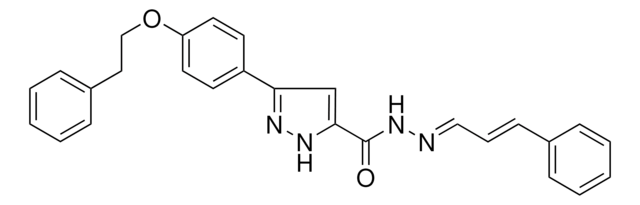 3-(4-(2-PHENYLETHOXY)PH)-N'-(3-PH-2-PROPENYLIDENE)-1H-PYRAZOLE-5-CARBOHYDRAZIDE AldrichCPR