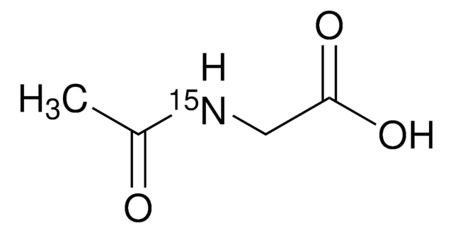 N-Acetylglycine-15N 98 atom % 15N, 98% (CP)