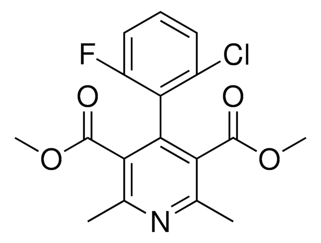 4-(2-CL-6-F-PHENYL)-2,6-DIMETHYL-PYRIDINE-3,5-DICARBOXYLIC ACID DIMETHYL ESTER AldrichCPR