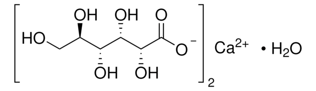 Calcium D-gluconate monohydrate &#8805;98% (titration)