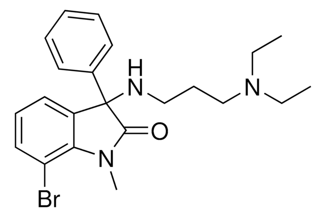7-Bromo-3-[[3-(diethylamino)propyl]amino]-1-methyl-3-phenyl-1,3-dihydro-2H-indol-2-one AldrichCPR