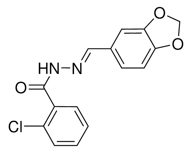 N&#8242;-[(E)-1,3-Benzodioxol-5-ylmethylidene]-2-chlorobenzohydrazide AldrichCPR