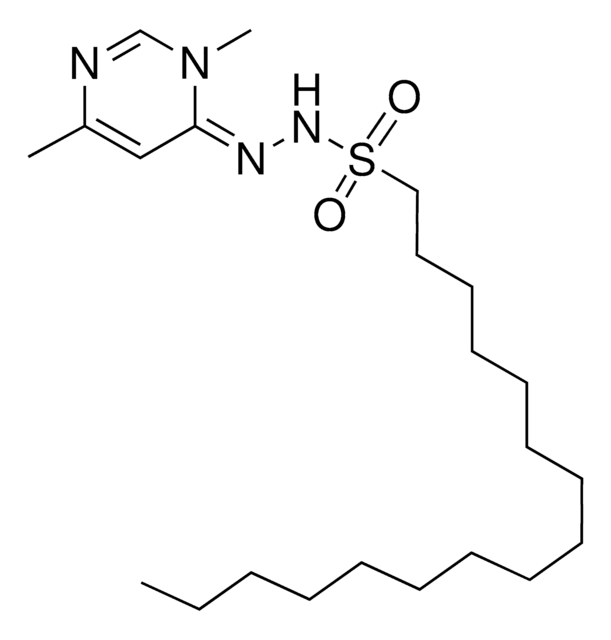 1-HEXADECANESULFONIC ACID (3,6-DIMETHYL-4(3H)-PYRIMIDINYLIDENE)HYDRAZIDE AldrichCPR