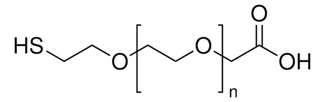 Poly(ethylene glycol) 2-mercaptoethyl ether acetic acid average Mn 2,100