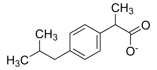 Ibuprofen 溶液 1.0&#160;mg/mL in methanol, ampule of 1&#160;mL, certified reference material, Cerilliant&#174;