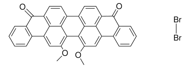 16,17-DIMETHOXYANTHRA[9,1,2-CDE]BENZO[RST]PENTAPHENE-5,10-DIONE COMPOUND WITH BROMINE AldrichCPR