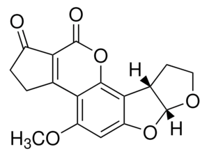 Aflatoxin B2 solution certified reference material, 3 μg/mL in benzene:acetonitrile (98:2), ampule of 1 mL