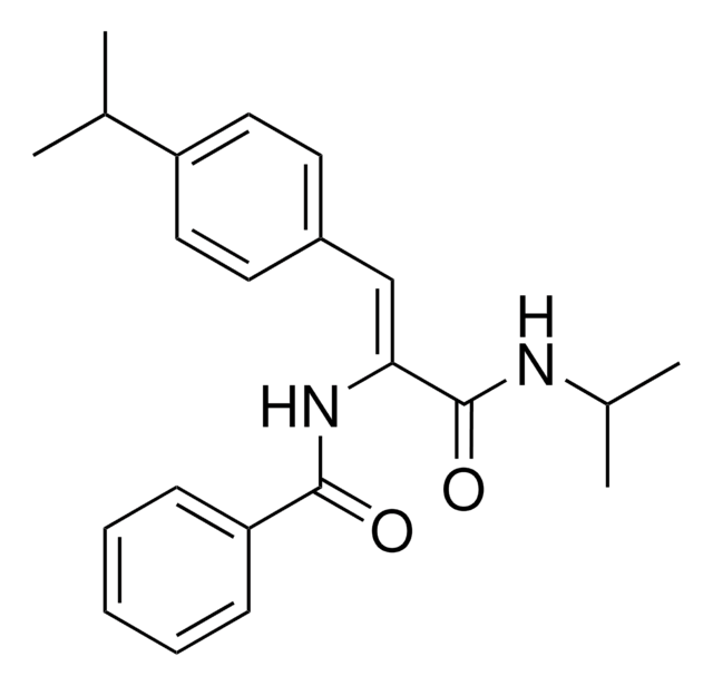 N-(1-((ISOPROPYLAMINO)CARBONYL)-2-(4-ISOPROPYLPHENYL)VINYL)BENZAMIDE AldrichCPR