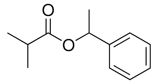 &#945;-Methylbenzyl isobutyrate natural (US), &#8805;98%, FG