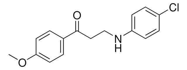 3-(4-CHLOROANILINO)-1-(4-METHOXYPHENYL)-1-PROPANONE AldrichCPR