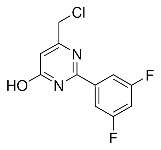 6-(Chloromethyl)-2-(3,5-difluorophenyl)-4(3H)-pyrimidinone AldrichCPR