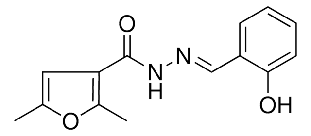 2,5-DIMETHYL-FURAN-3-CARBOXYLIC ACID (2-HYDROXY-BENZYLIDENE)-HYDRAZIDE AldrichCPR