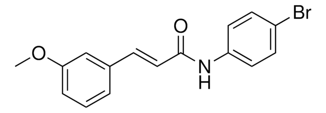 N-(4-BROMOPHENYL)-3-(3-METHOXYPHENYL)ACRYLAMIDE AldrichCPR
