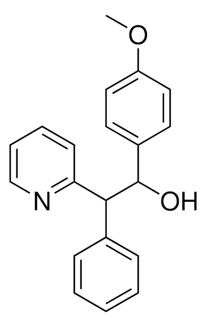 1-(4-Methoxyphenyl)-2-phenyl-2-(2-pyridinyl)ethanol AldrichCPR