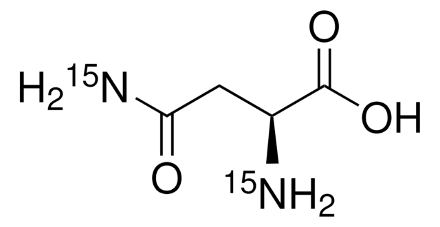 L-天冬酰胺-15N2 98 atom % 15N, 98% (CP)