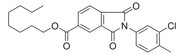 2(3-CL-4-ME-PH)-1,3-DIOXO-2,3-DIHYDRO-1H-ISOINDOLE-5-CARBOXYLIC ACID OCTYL ESTER AldrichCPR